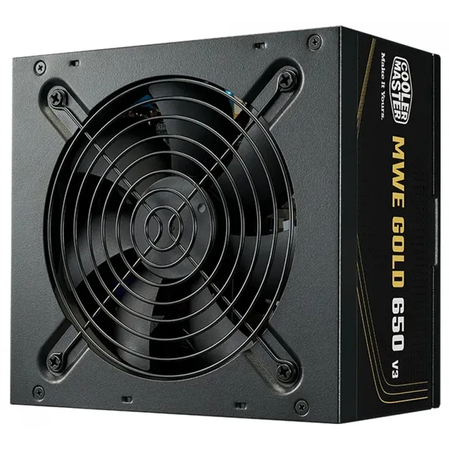 Fonte Cooler Master MWE Gold 650 V3 650 W, MPE-6502-ACAAG-3BBR.