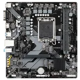 Placa-mãe Gigabyte B760M H, vista frontal