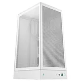 Gabinete DeepCool CH270, branco, vista frontal e lateral