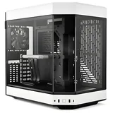 Gabinete HYTE Y60, vista frontal e lateral