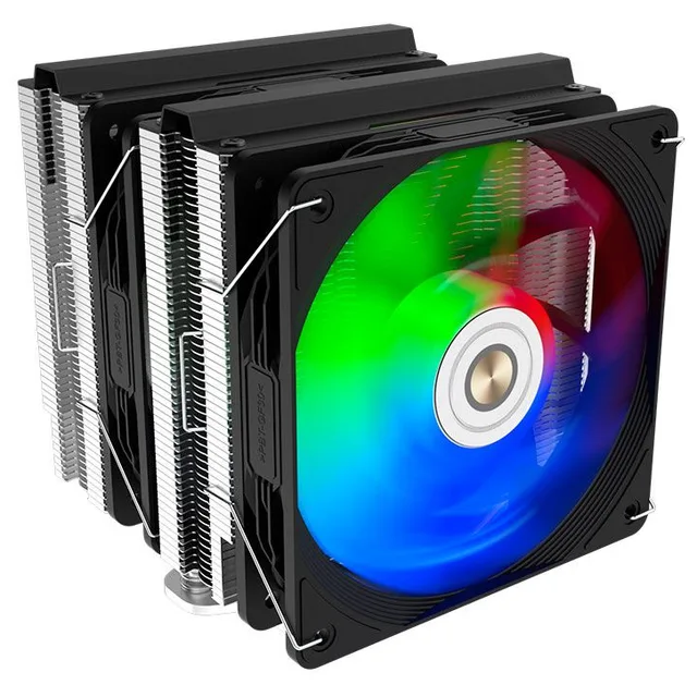 Cooler Alseye THOR N600-DT FDB, vista em perspectiva.