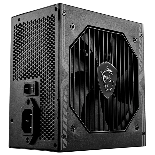 MSI MAG A650BN 650 W, vista em perspectiva