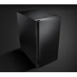 Gabinete Cougar Purity, variante preto, vista do produto
