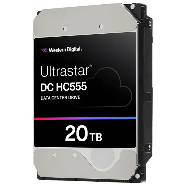 Armazenamento Western Digital Ultrastar DC HC555, SKU 0B48724.