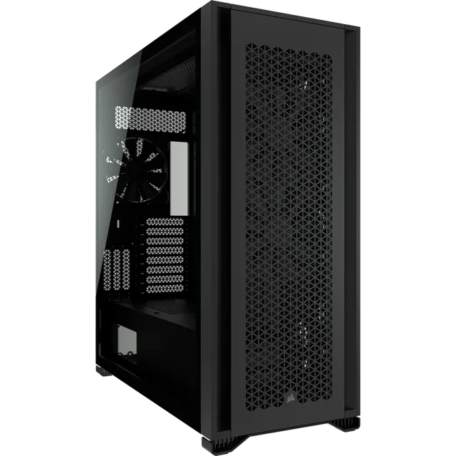 Gabinete Corsair 7000D Airflow, variante preto, vista do produto