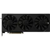 XFX Swift Radeon RX 9070 XT, vista frontal das ventoinhas
