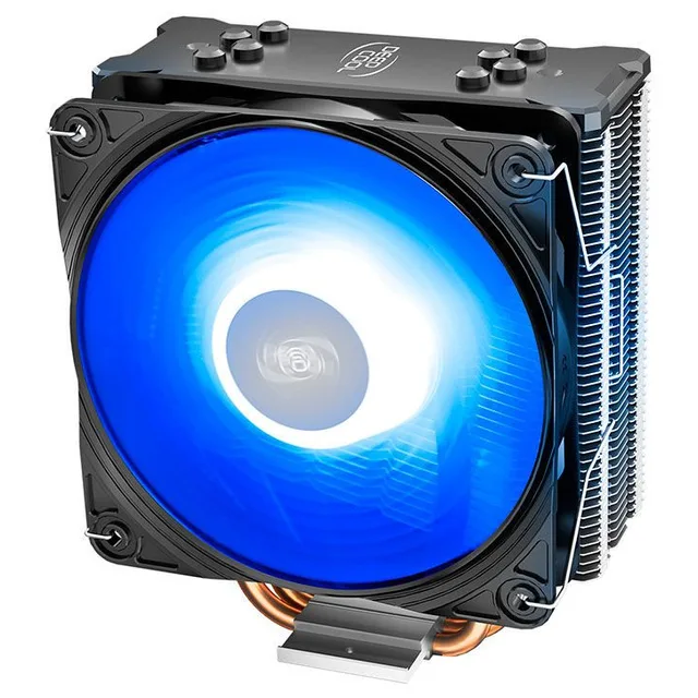Cooler DeepCool GAMMAXX GTE V2 RGB, vista em perspectiva.