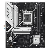 Placa-mãe ASUS B760M-AYW WIFI II, vista frontal, sem perspectiva