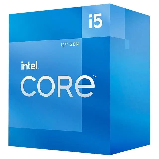 Caixa Intel Core i5 de 12ª geração, modelo i5-12400 associado ao anúncio exato