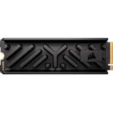 Corsair MP700 ELITE com dissipador 1 TB, vista da etiqueta