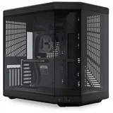 Gabinete HYTE Y70, vista frontal e lateral