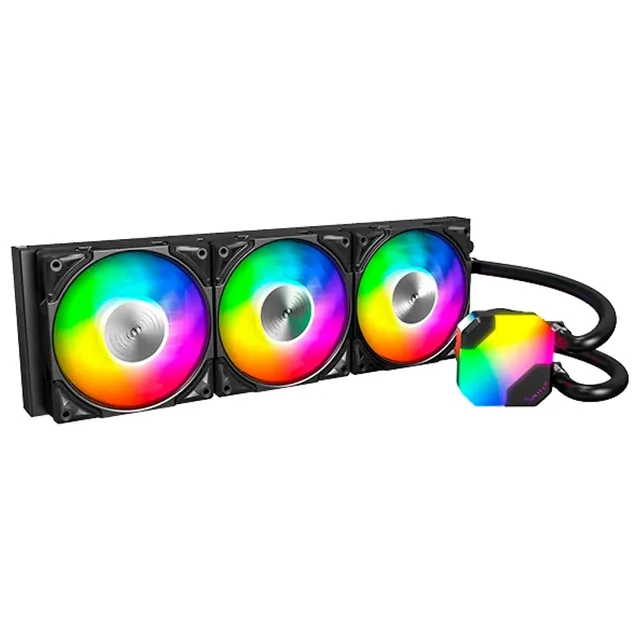 Montech HyperFlow ARGB 360, vista em perspectiva