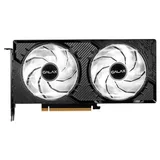 Placa de vídeo Galax GeForce RTX 5070 1-Click OC 12GB, 12 GB, vista frontal das ventoinhas