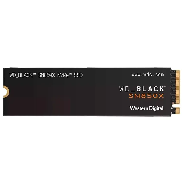 Western Digital WD BLACK SN850X 2 TB, vista da etiqueta