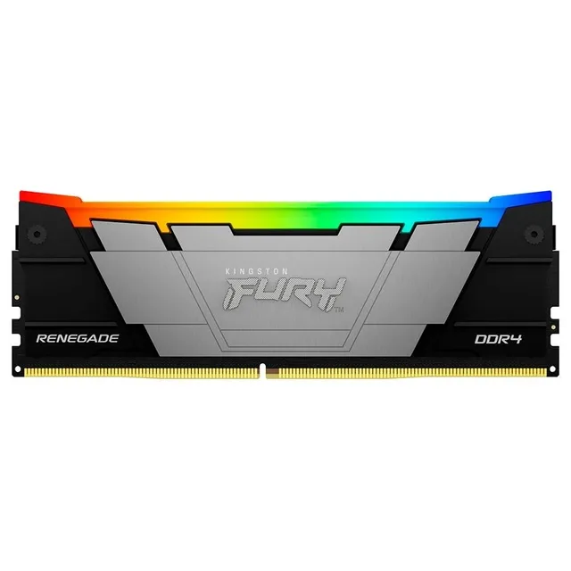 Kingston FURY Renegade RGB, vista lateral do kit com 1 módulo