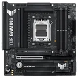 Placa-mãe ASUS TUF GAMING B850M-PLUS, vista frontal, sem perspectiva