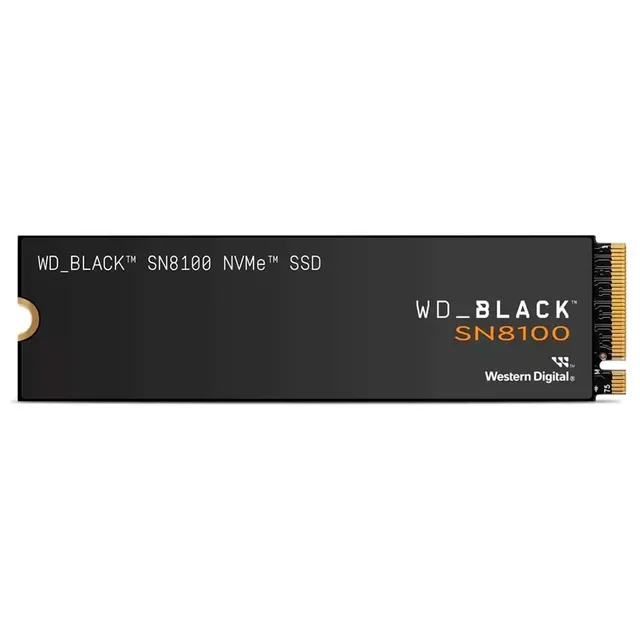 Western Digital WD BLACK SN8100 4 TB, vista da etiqueta