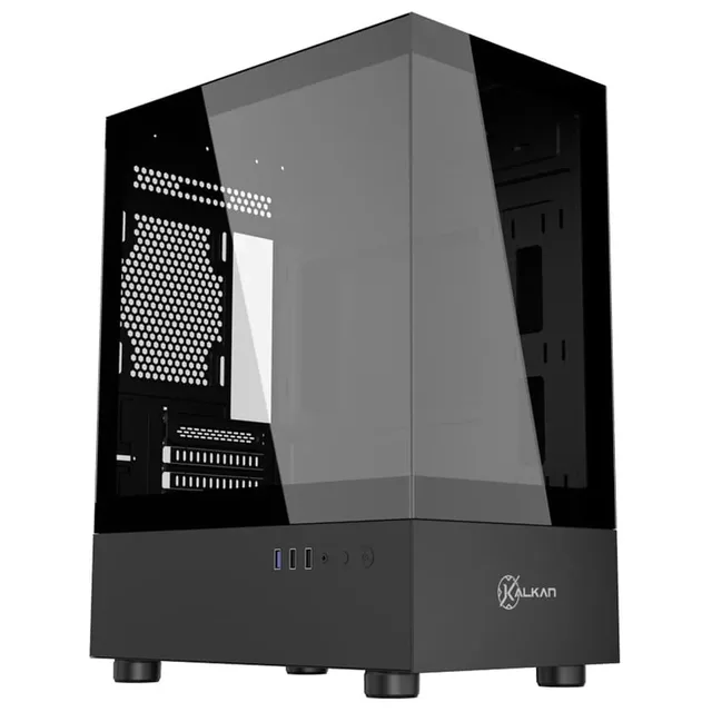 Gabinete Kalkan Avalon, vista frontal e lateral