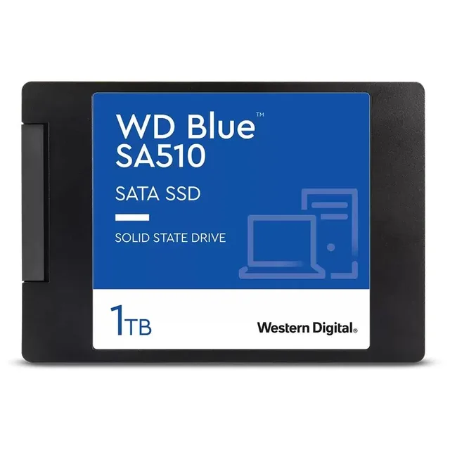 Western Digital WD Blue SA510 1 TB, vista da etiqueta