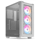 Gabinete Mancer Ward V2, variante branco, vista do produto