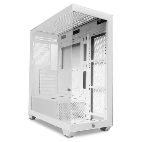 Gabinete Pichau Pouter 4B, variante Branco, vista principal
