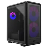 Gabinete Cooler Master MasterFrame 500 Mesh ARGB, vista frontal e lateral