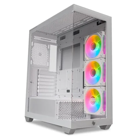 Gabinete Pichau Pouter 4B, variante Branco, vista principal