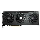 Gigabyte GeForce RTX 5060 Ti GAMING OC 8G, vista frontal das ventoinhas.