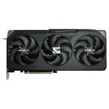Placa de vídeo Gigabyte Radeon RX 9070 XT GAMING OC 16G, 16 GB, vista frontal das ventoinhas
