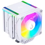 Rise Mode Temp 8 White ARGB, vista em perspectiva
