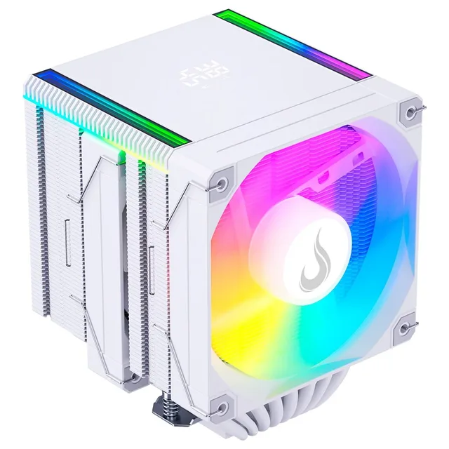 Rise Mode Temp 8 White ARGB, vista em perspectiva