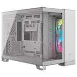 Gabinete Corsair iCUE LINK 2500X RGB, vista frontal e lateral