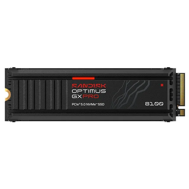 Armazenamento SanDisk Optimus GX PRO 8100, SKU SDSP82100TAH-000E0.