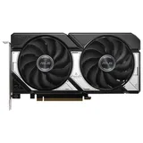 ASUS Dual GeForce RTX 5060 Ti 8GB GDDR7 OC Edition, vista frontal das ventoinhas.