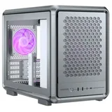 Gabinete Cooler Master MasterFrame 400 Mesh, vista frontal e lateral