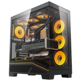 Gabinete Aigo Darkflash K430, variante preto, vista do produto