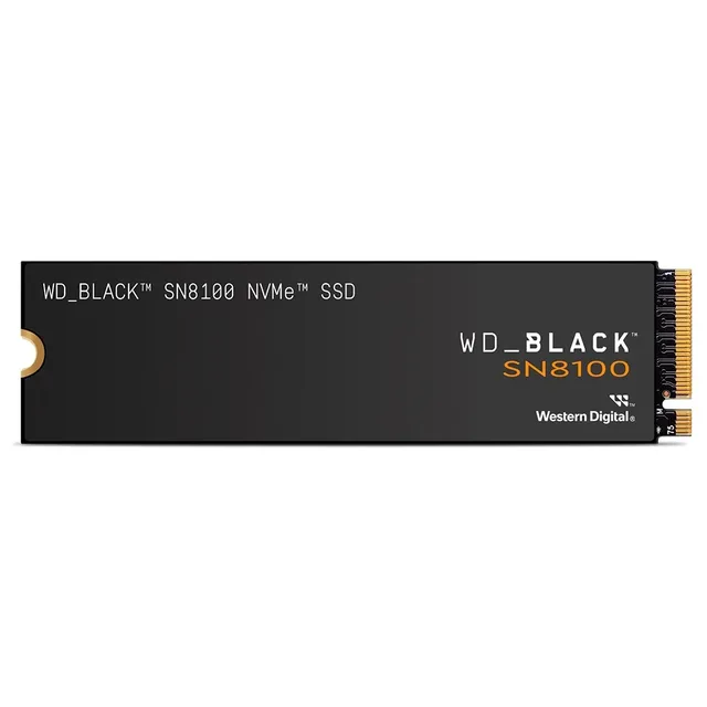 Western Digital WD BLACK SN8100 2 TB, vista da etiqueta