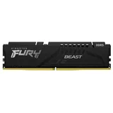 Kingston FURY Beast DDR5, um módulo de 16 GB, vista lateral