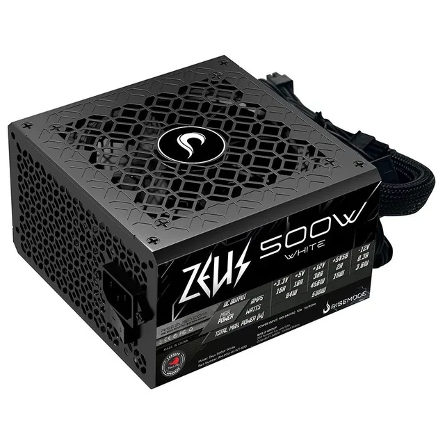Rise Mode Zeus 500 W, vista em perspectiva