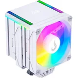 Rise Mode Temp 6 Pro White ARGB, vista em perspectiva