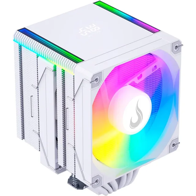 Rise Mode Temp 6 Pro White ARGB, vista em perspectiva
