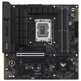 Placa-mãe ASUS TUF GAMING B760M-PLUS II, vista frontal, sem perspectiva
