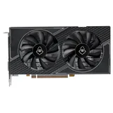 Placa de vídeo Mancer Radeon RX 580 X, 8 GB, vista frontal das ventoinhas