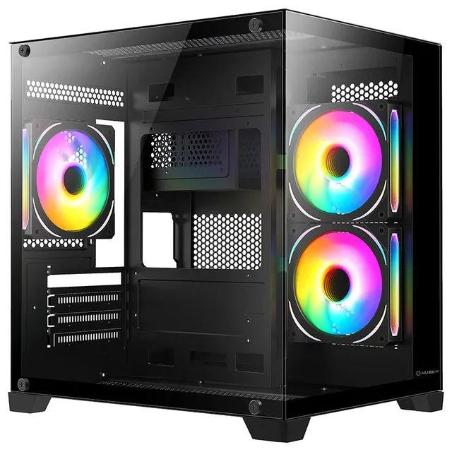 Gabinete Husky Dome 10, vista frontal e lateral