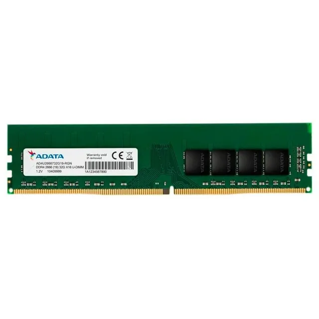ADATA Premier, vista lateral do kit com 1 módulo