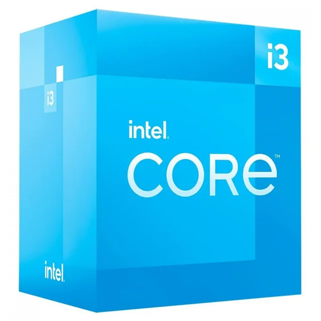 Embalagem Intel Core i3