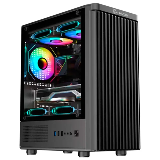 Gabinete Hayom GB1727, vista frontal e lateral