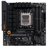 Placa-mãe ASUS TUF GAMING B650M-E WIFI, vista frontal, sem perspectiva