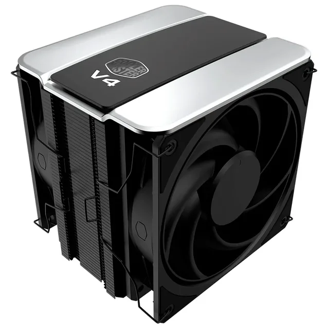 Cooler Master V4 Alpha 3DHP Black, vista em perspectiva