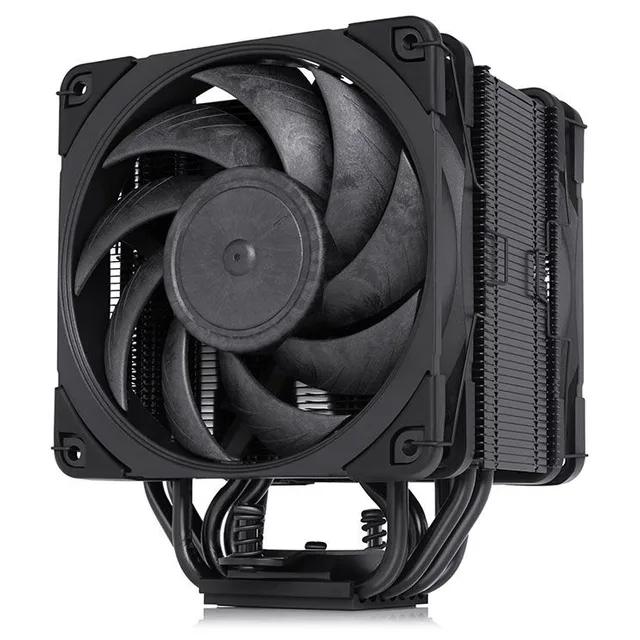 Cooler Noctua NH-U12A CHROMAX, vista em perspectiva.